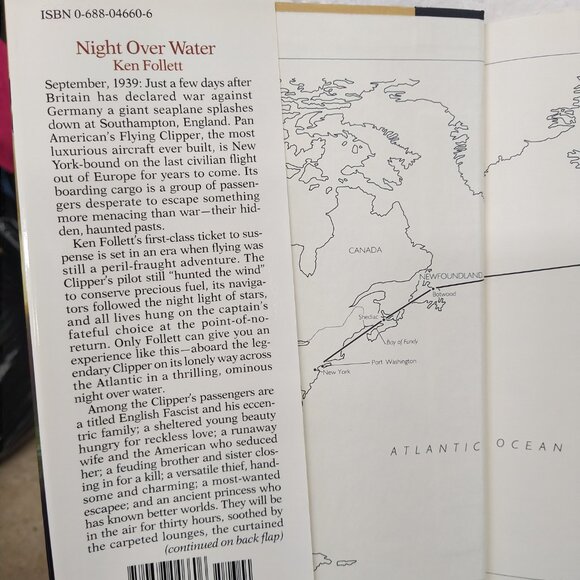 Night Over Water by Ken Follett - Picture 2 of 4